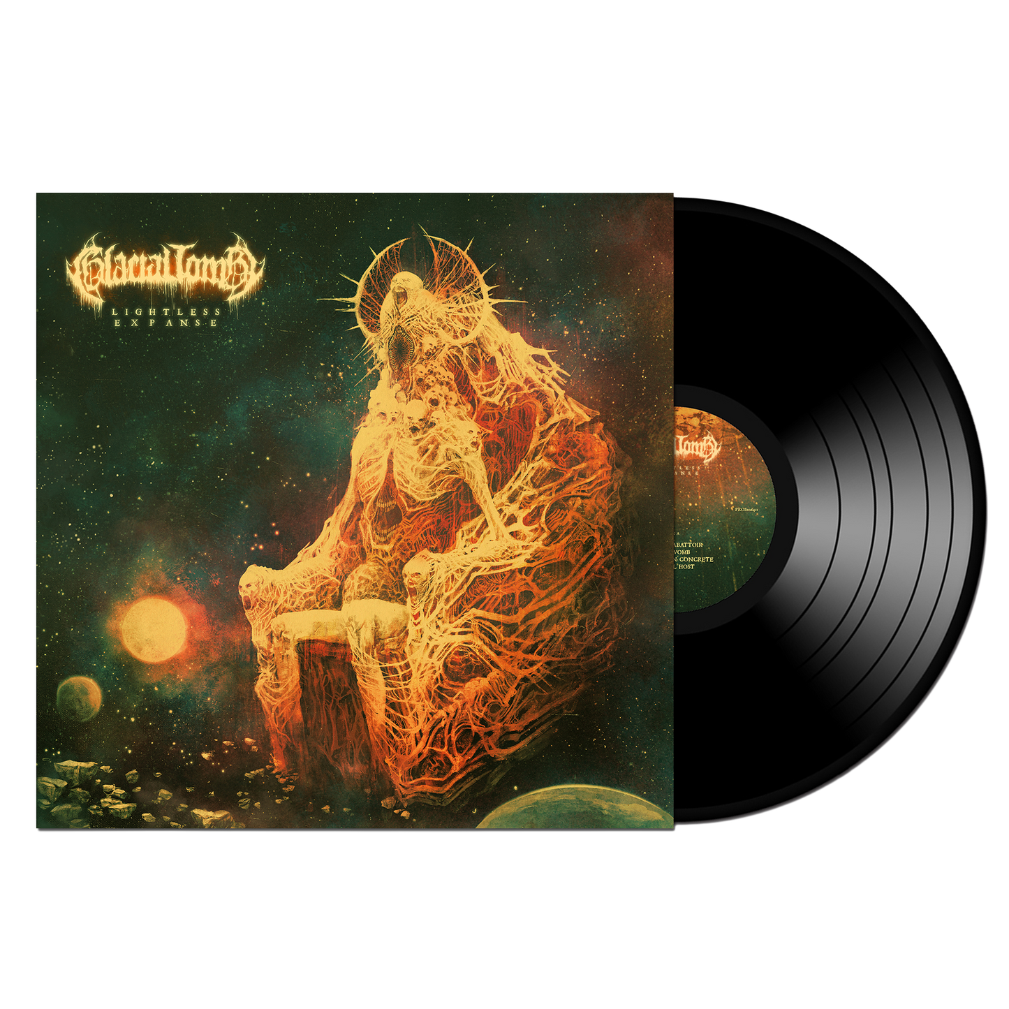 Glacial Tomb - Lightless Expanse - Black Sunless Void LP