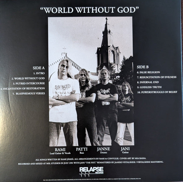 Convulse - World Without God - LP
