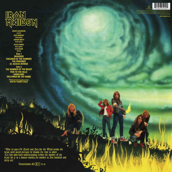 Iron Maiden - The Number Of The Beast - LP