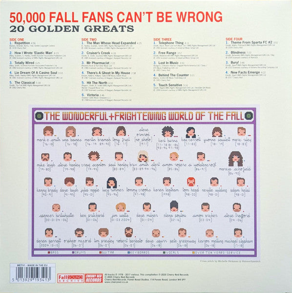 The Fall - 50,000 Fall Fans Can't Be Wrong (20 Golden Greats) - LP