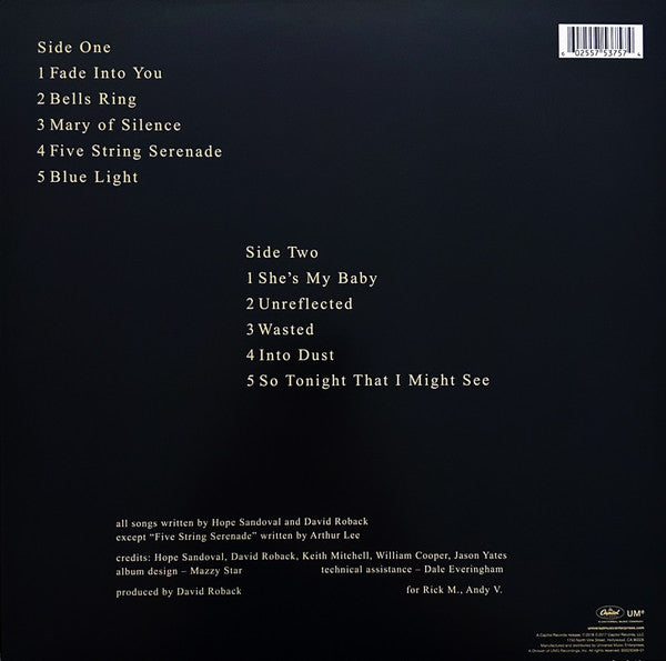 Mazzy Star - So Tonight That I Might See - LP