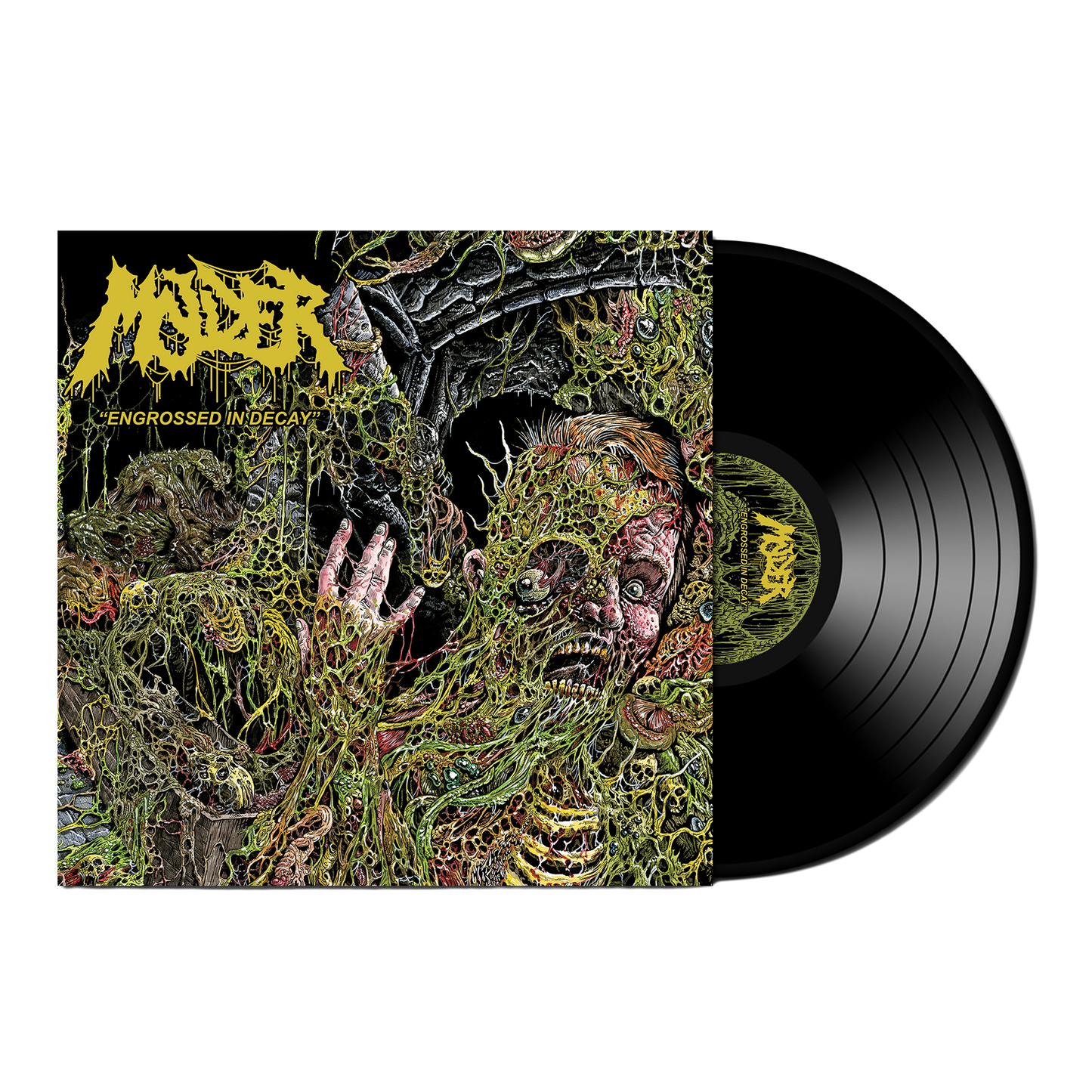 Molder - Engrossed In Decay - Black Vinyl