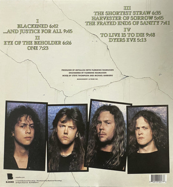 Metallica - ...And Justice For All - LP