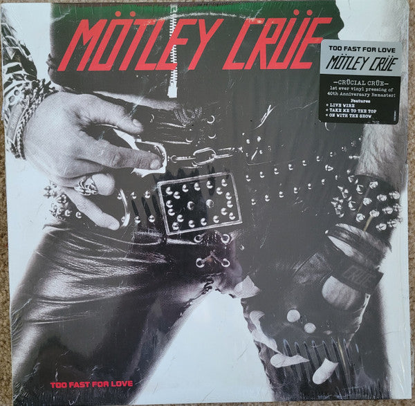 Mötley Crüe - Too Fast For Love - LP