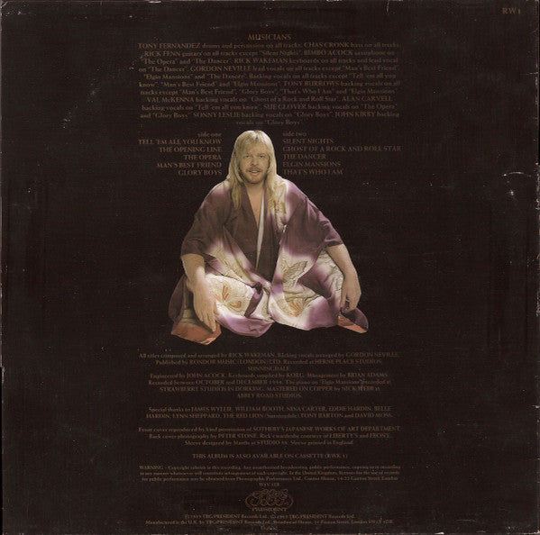 Rick Wakeman - Silent Nights - LP