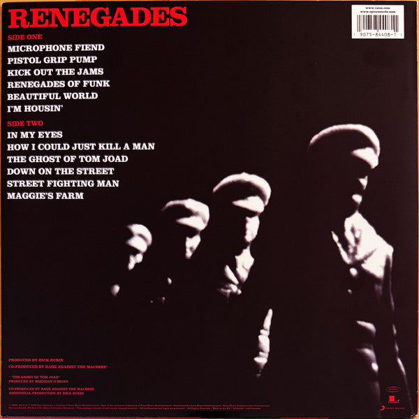 Rage Against The Machine - Renegades - LP