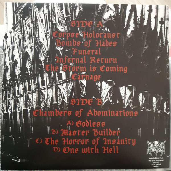 Bombs Of Hades - Chambers Of Abominations - LP