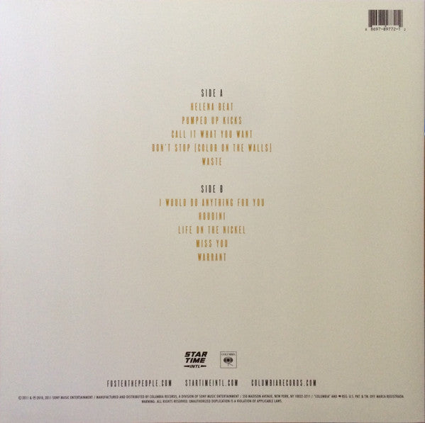 Foster The People - Torches - LP