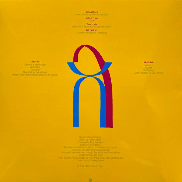 King Crimson - Three Of A Perfect Pair - LP