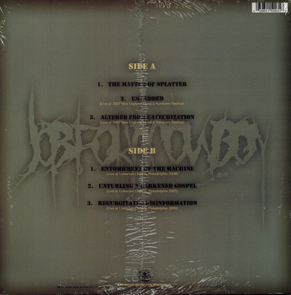 Job For A Cowboy - Live Ruination - 10"