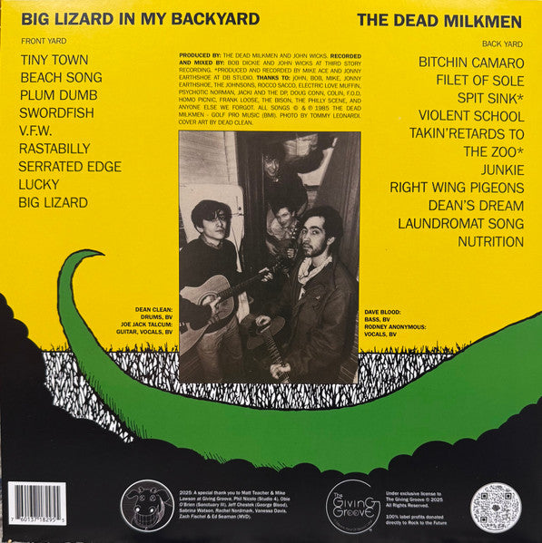 The Dead Milkmen - Big Lizard in My Backyard - LP