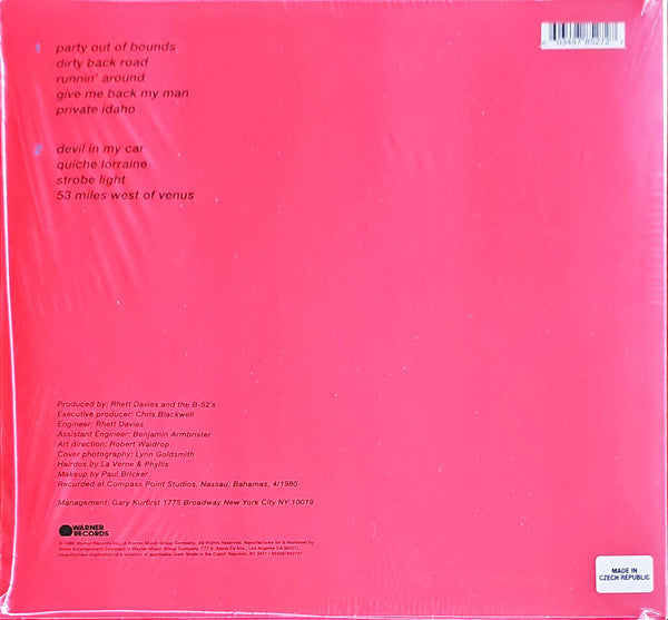 The B-52's - Wild Planet - LP