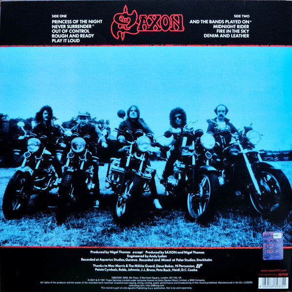 Saxon - Denim And Leather - LP