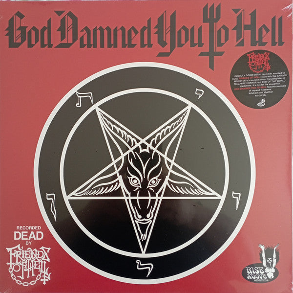 Friends Of Hell - God Damned You To Hell - LP