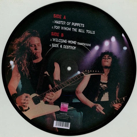 Metallica - Radio Broadcast Recording 1987 - Picture Disc