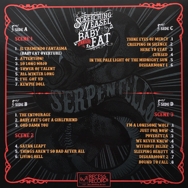Screeching Weasel - Baby Fat Act 1 - LP