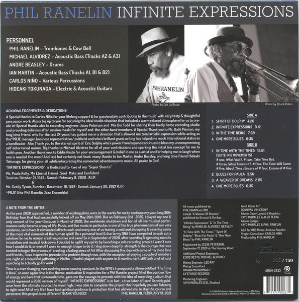 Phil Ranelin - Infinite Expressions - LP