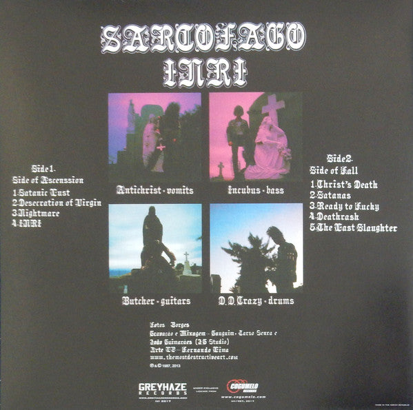 Sarcófago - I.N.R.I. - LP