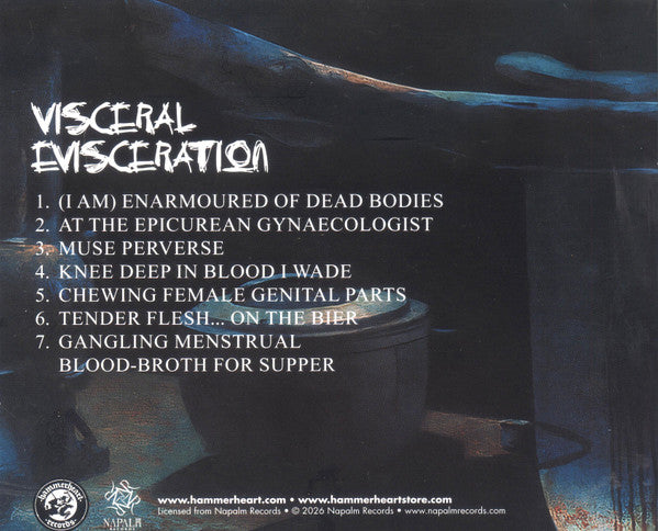 Visceral Evisceration - Incessant Desire For Palatable Flesh - CD
