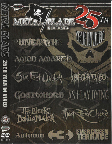 Metal Blade: 25th Year In Video freeshipping - Transcending Records