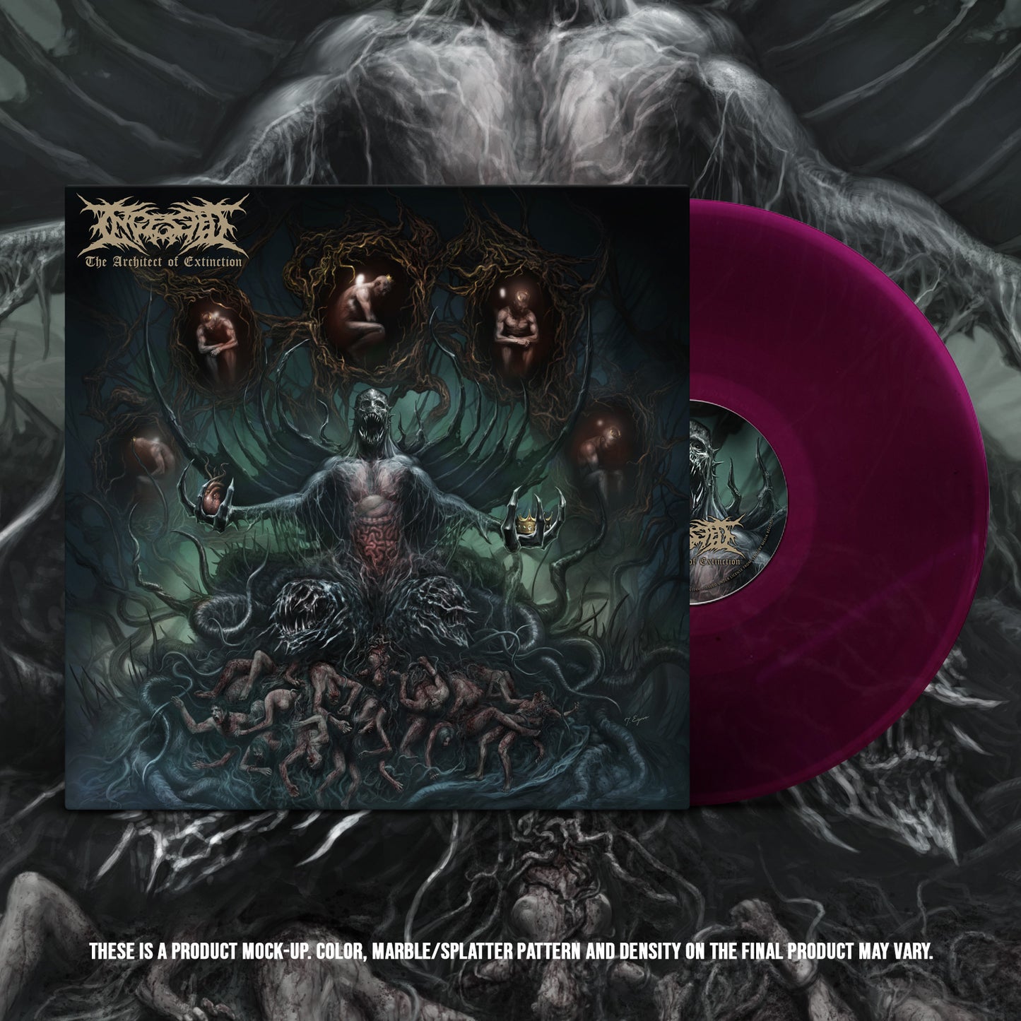 Ingested - The Architect of Extinction freeshipping - Transcending Records