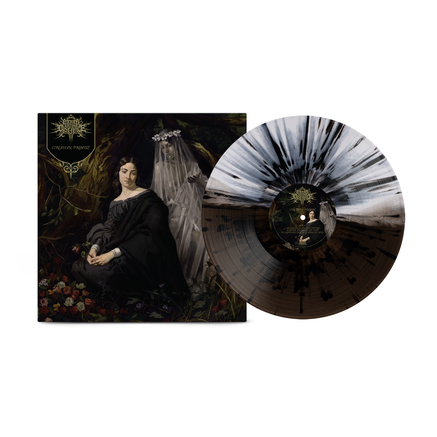 Fires In the Distance - Circadian Promise on Black Ice & White with Black Splatter Vinyl