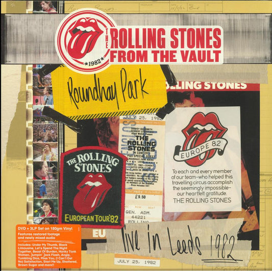 The Rolling Stones - Live In Leeds 1982 - LP