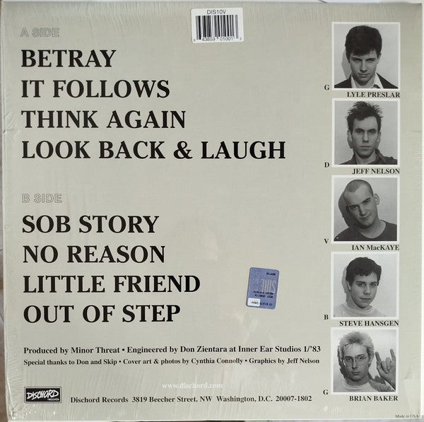 Minor Threat - Out Of Step - LP