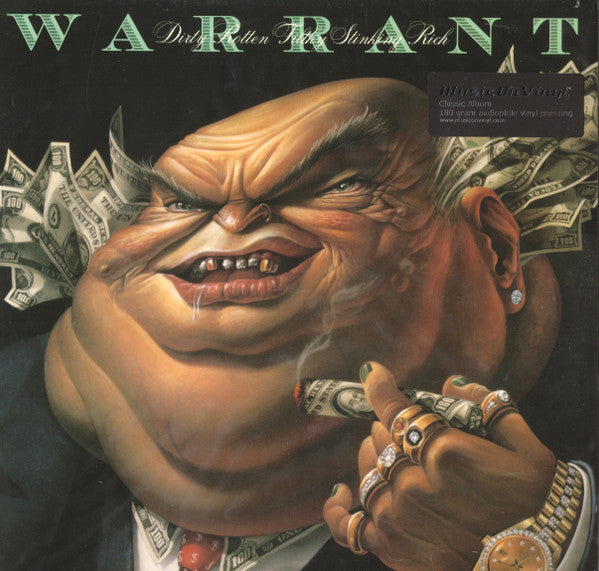 Warrant - Dirty Rotten Filthy Stinking Rich - LP