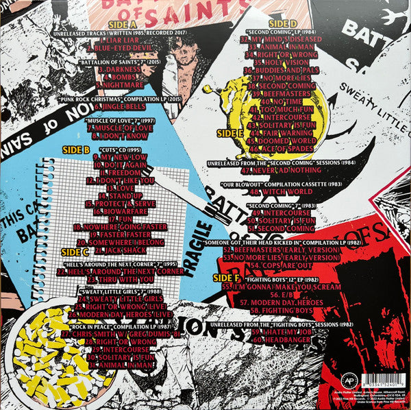 Battalion Of Saints - Complete Discography - LP