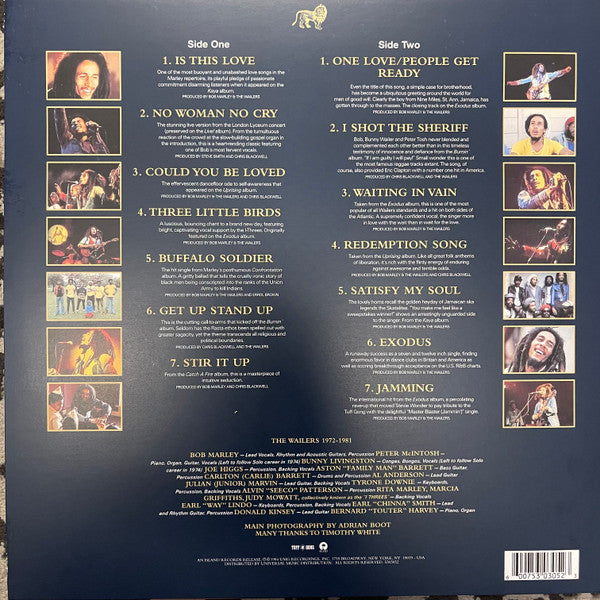 Bob Marley & The Wailers - Legend - The Best Of Bob Marley And The Wailers - LP