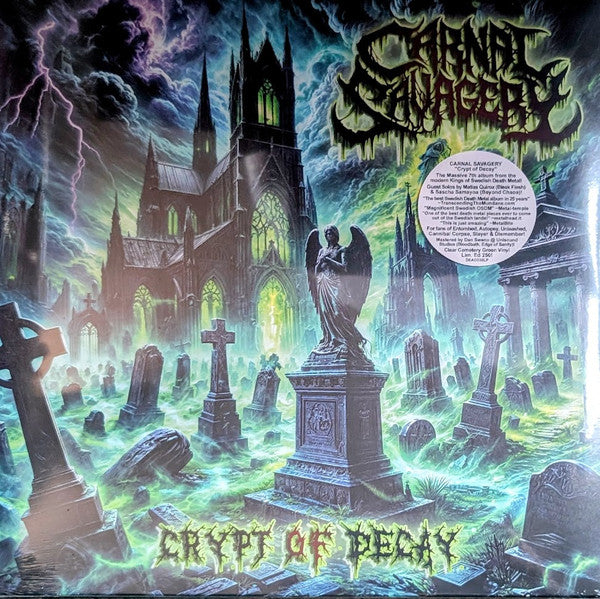 Carnal Savagery - Crypt Of Decay - LP