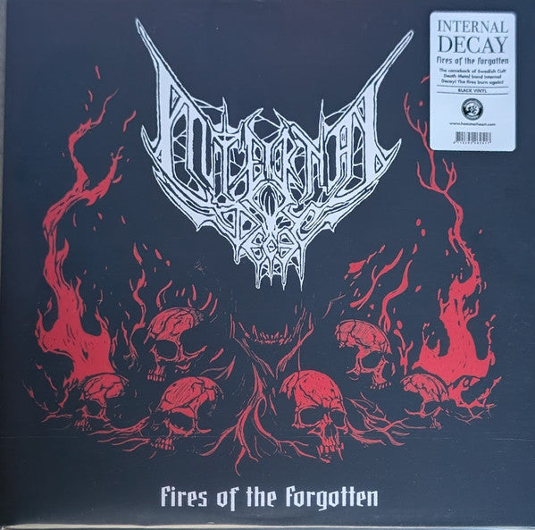 Internal Decay - Fires Of The Forgotten - Black LP