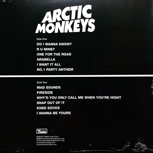Arctic Monkeys - AM - LP