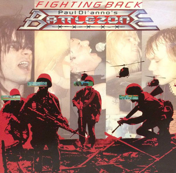 Paul Di'Anno's Battlezone - Fighting Back - LP