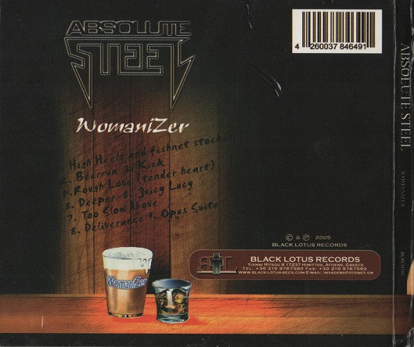 Absolute Steel - Womanizer - CD