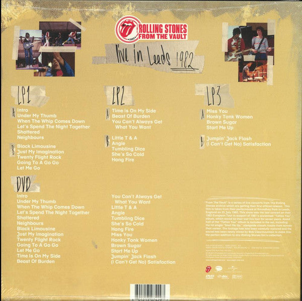 The Rolling Stones - Live In Leeds 1982 - LP