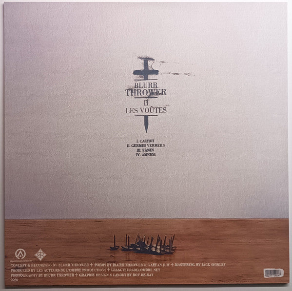 Blurr Thrower - Les Voûtes - LP