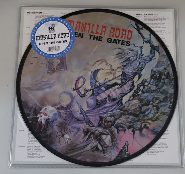 Manilla Road - Open The Gates - Picture Disc Vinyl