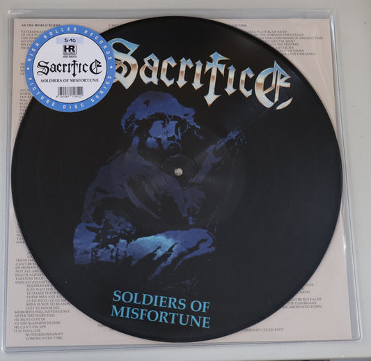 Sacrifice - Soldiers Of Misfortune - Picture Disc LP