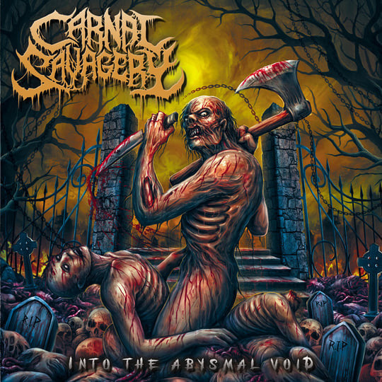 Carnal Savagery - Into The Abysmal Void - LP