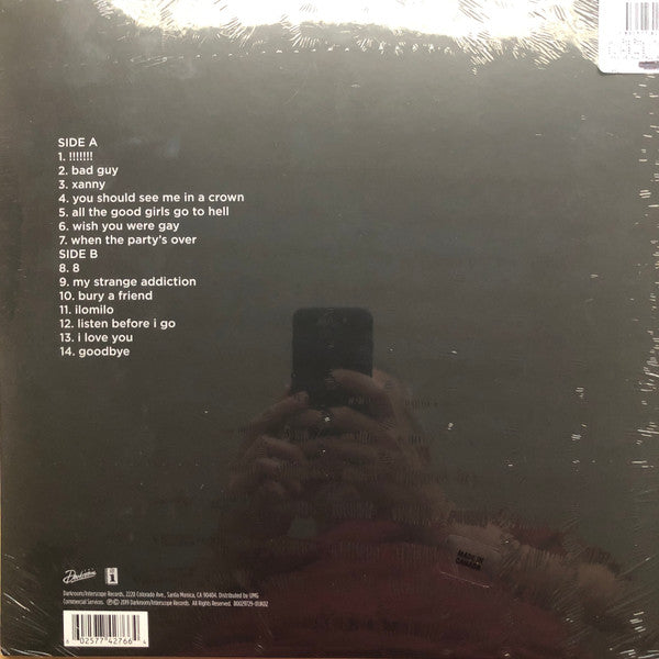 Billie Eilish - When We All Fall Asleep, Where Do We Go? - LP