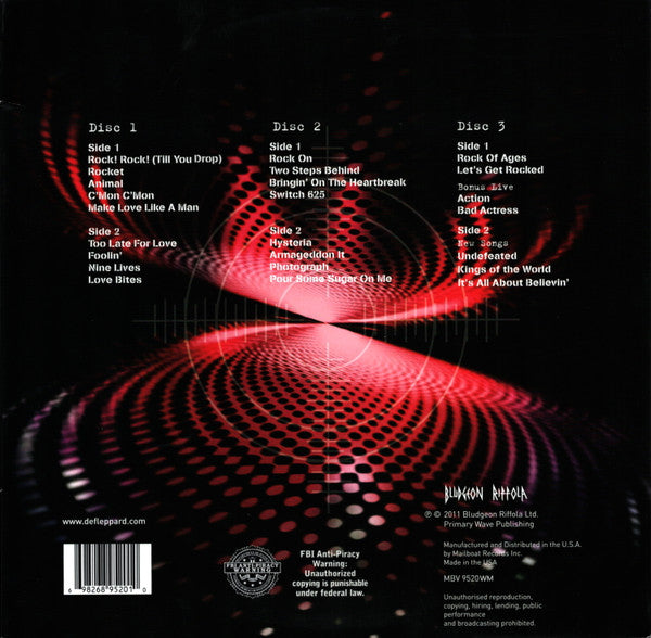 Def Leppard - Mirror Ball - Live & More - LP