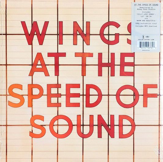 Wings - Wings At The Speed Of Sound - LP