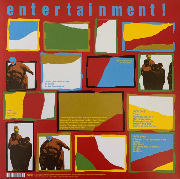 Gang Of Four - Entertainment! - LP