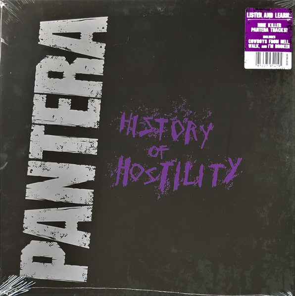 Pantera - History Of Hostility - LP