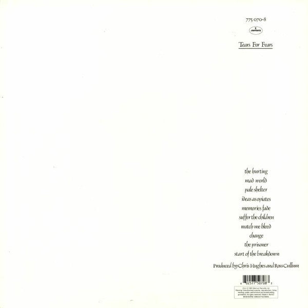 Tears For Fears - The Hurting - LP