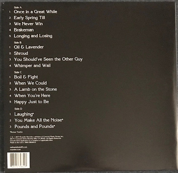 Nathaniel Rateliff - In Memory Of Loss - LP