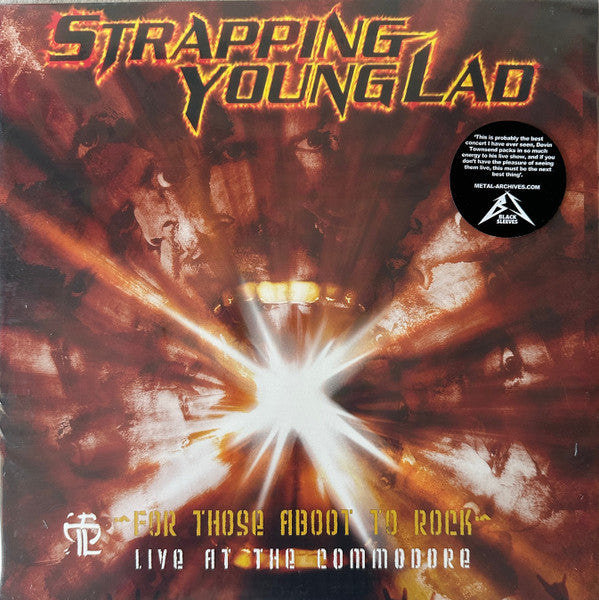 Strapping Young Lad - For Those Aboot To Rock - Live At The Commodore - LP