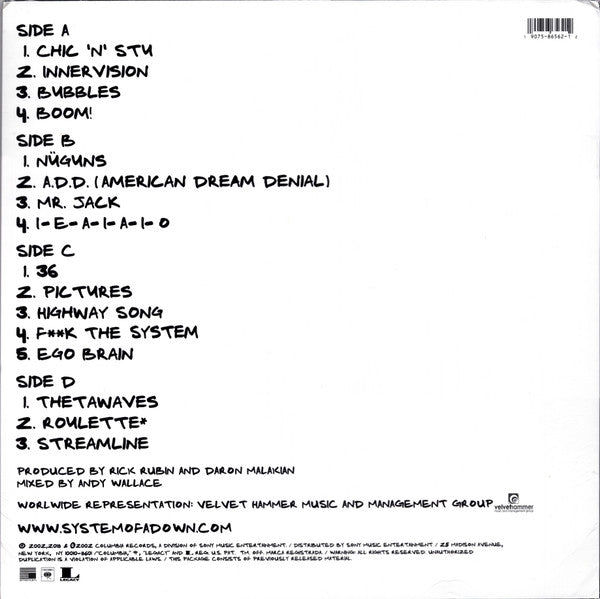 System Of A Down - Steal This Album! - LP